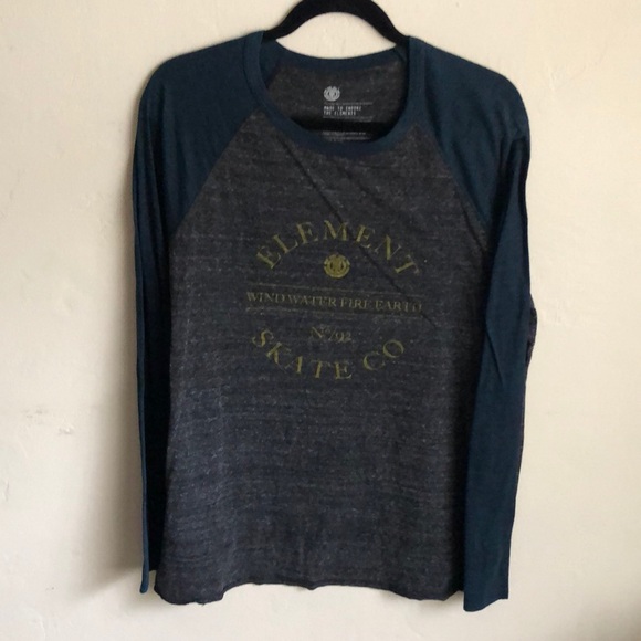 Men’s Element long sleeve baseball tee. - Picture 1 of 4